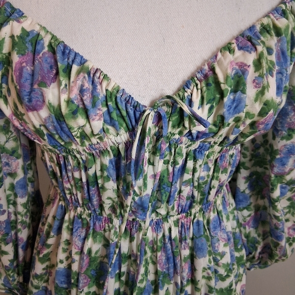 For Love And Lemons Bridget Midi Dress Size Small - Picture 8 of 16